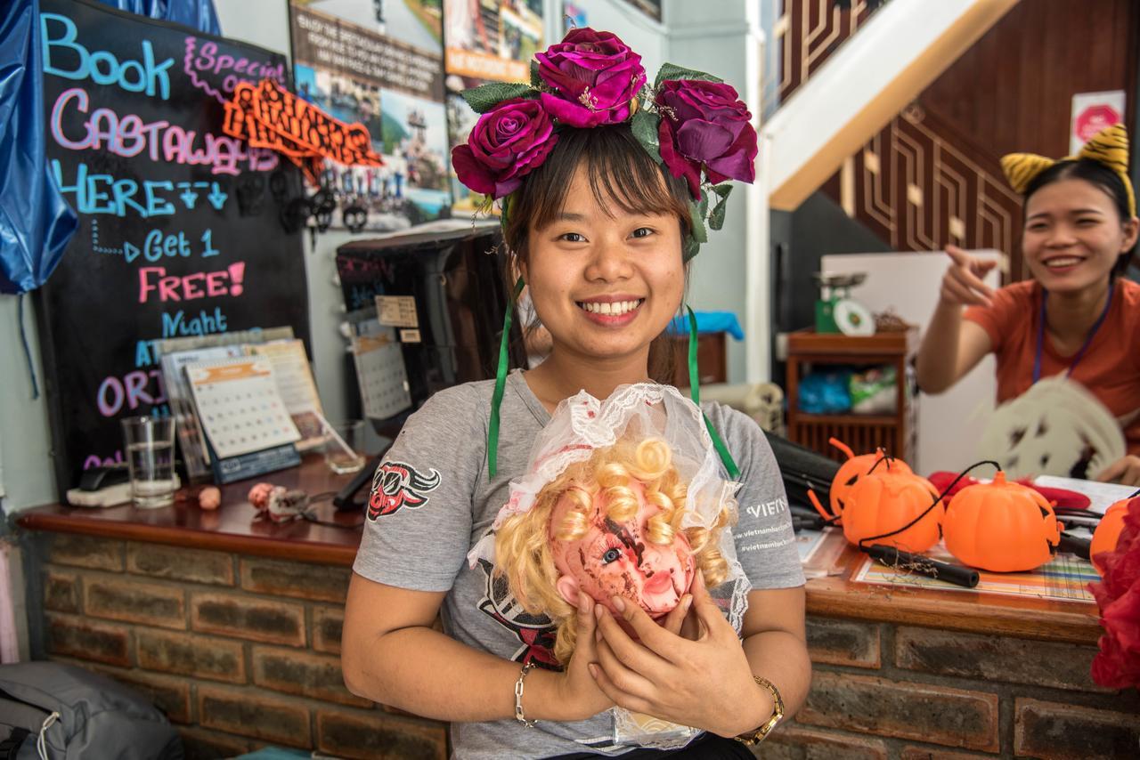 Vietnam Backpacker Hostels - Хюэ Экстерьер фото